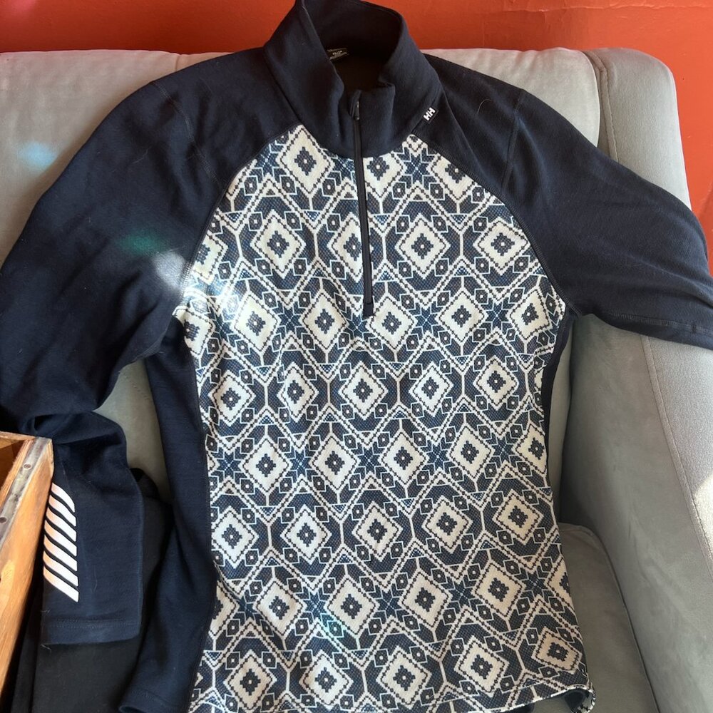 Helly Hansen Women's LIFA® Merino Midweight 2-In-1 Graphic Half-Zip Base Layer